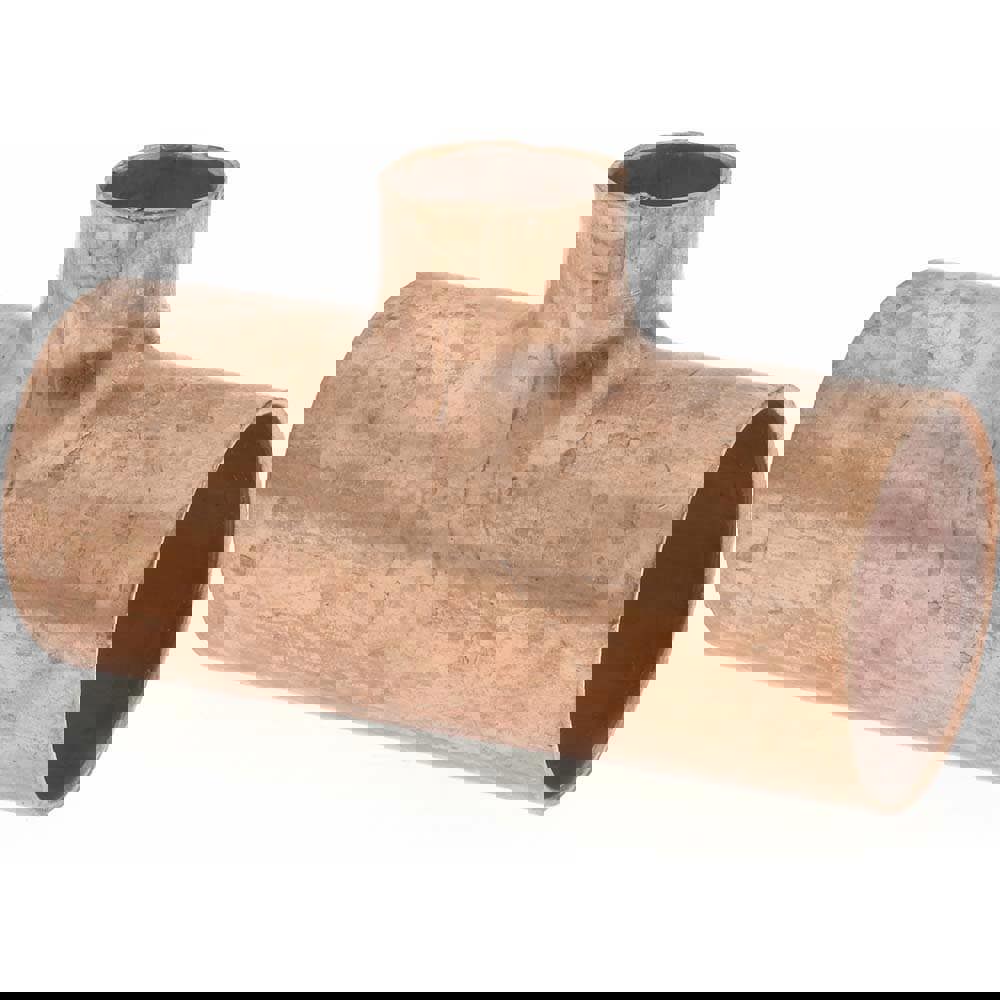 Wrot Copper Pipe Tee: 3/4